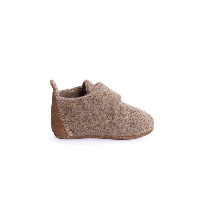BISGAARD Chaussons Baby Wool Camel