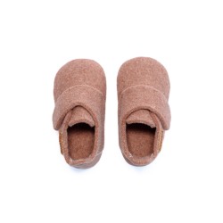 BISGAARD Chaussons Baby Wool Rose