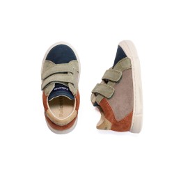 FALCOTTO Patiula VL Suède Wax Mud Navy Copper