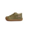 NATURINO Barefoot Amur Zip Suède Militare