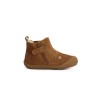 NATURINO Sally Boots Daisies Suède Brown