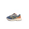 NATURINO Yambe Suède/Net Azure Militare Copper