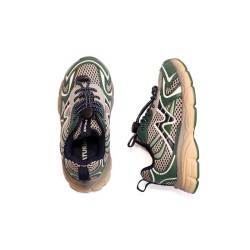 NATURINO Wave Gum/Net Greenbottle Grey