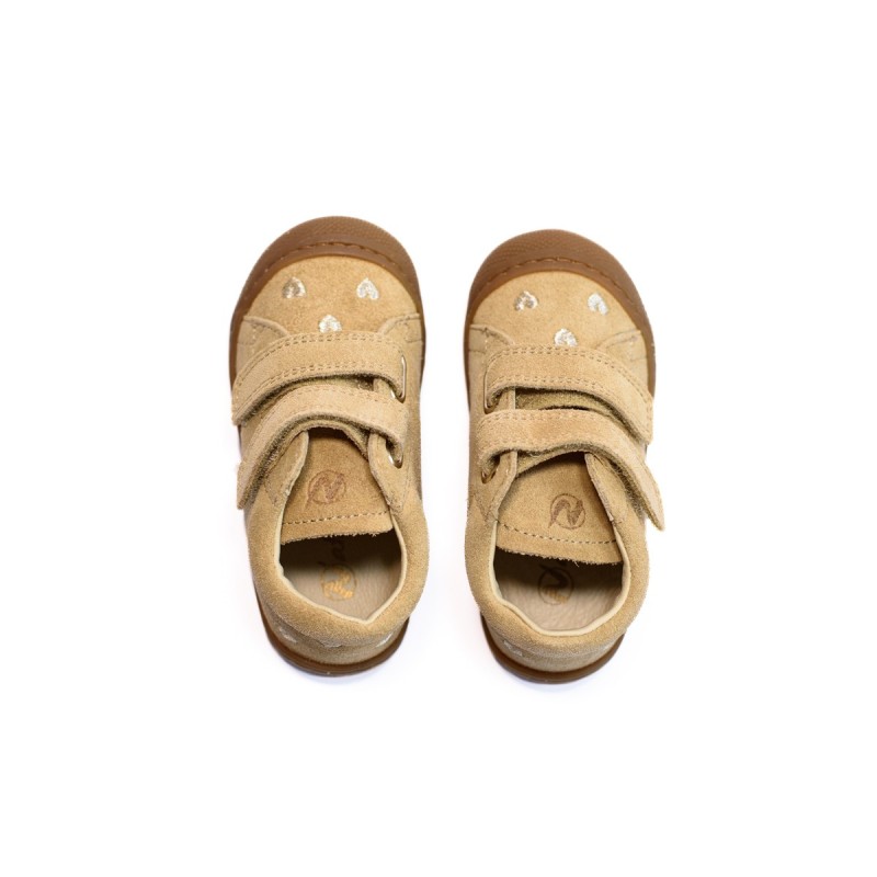 NATURINO Cocoon Vl Hearts Suède Sand