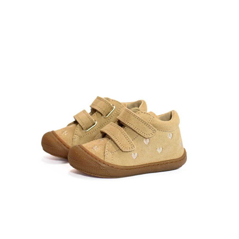 NATURINO Cocoon Vl Hearts Suède Sand