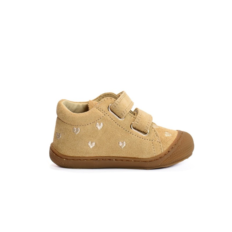 NATURINO Cocoon Vl Hearts Suède Sand