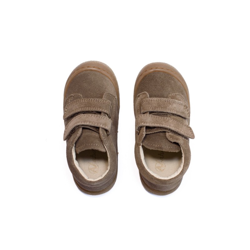 NATURINO Wide VL Suède Light Brown