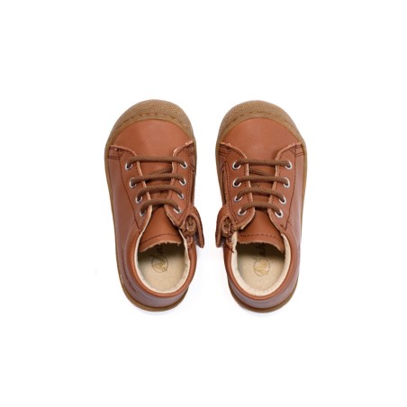NATURINO Cocoon Zip Nappa Cuoio