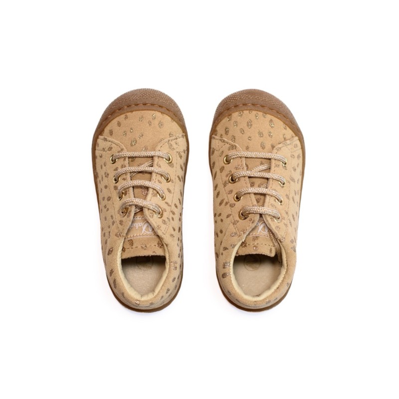 NATURINO Cocoon Suède Cerbiatto Sand-Platinum