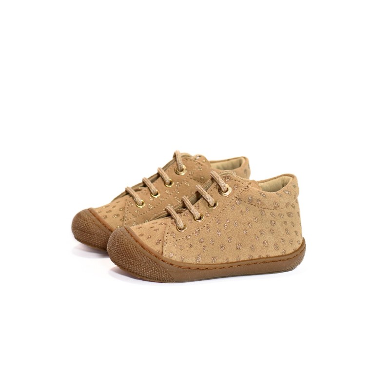 NATURINO Cocoon Suède Cerbiatto Sand-Platinum