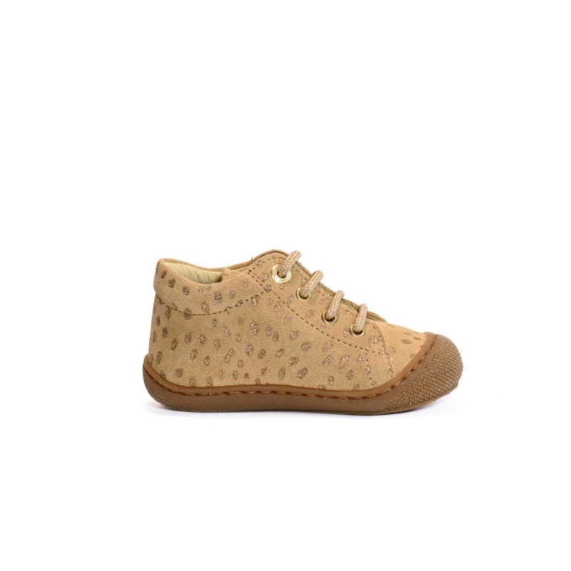 NATURINO Cocoon Suède Cerbiatto Sand-Platinum