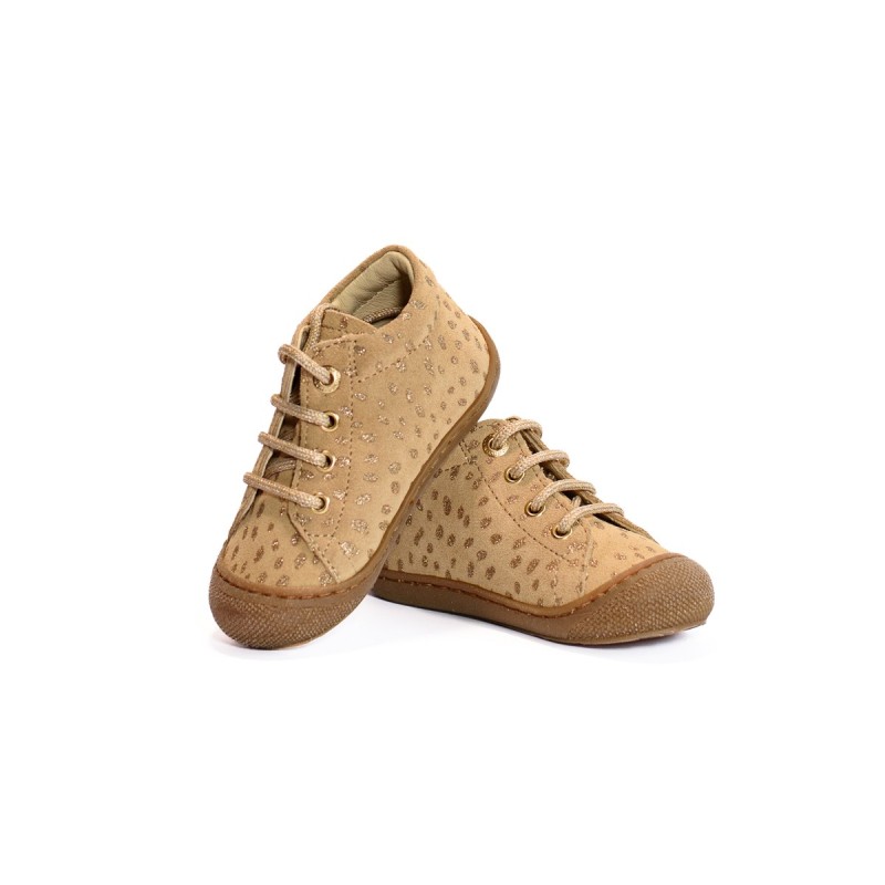 NATURINO Cocoon Suède Cerbiatto Sand-Platinum