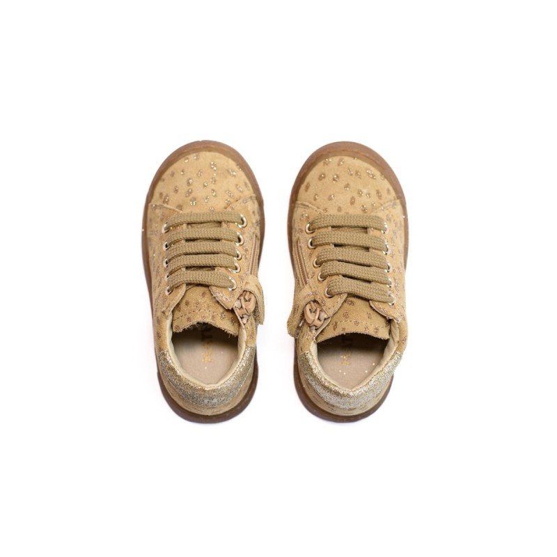 NATURINO Eindhoven High Zip Suède Cerbiatto/Glitter