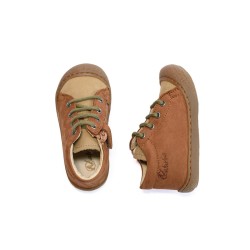 NATURINO Cocoon Zip Nabuk Brown Sand