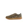 GOLA Basket Hawk Suède 86 Trainer Khaki Gum