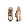 GOLA Basket Sprinter Suède Trainer Light Caramel White Evergreen