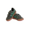 GOLA Basket Harrier Strap Trainer Dark Khaki Emerald