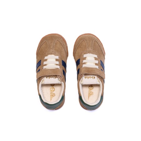 GOLA Basket Elan Strap Trainer Tobacco Navy Evergreen