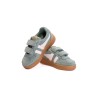 GOLA Basket Hawk Suède Strap Trainer Green Mist White Gum