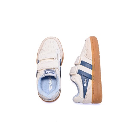 GOLA Basket Eagle Strap Trainer Off White Moonlight Air Gum