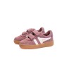 GOLA Basket Hawk Suède Strap Trainer Brownrose Off White Gum