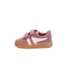 GOLA Basket Hawk Suède Strap Trainer Brownrose Off White Gum