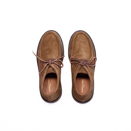 MAISON TOUFET Ava Cuir Velours Taupe