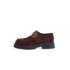 MAISON TOUFET Dolores Cuir Velours Marron