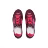MAISON TOUFET Solveig Cuir Velours Bordeau Fuscia