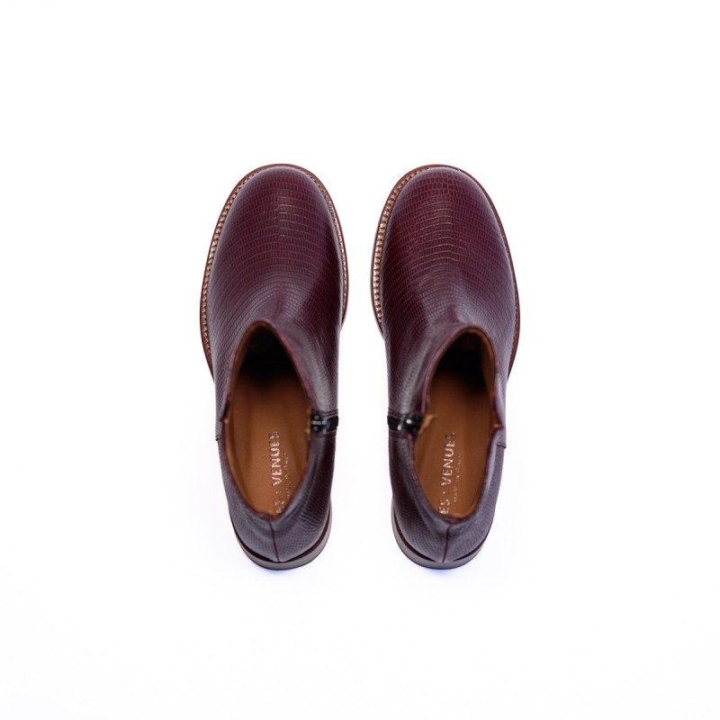 LES VENUES Boots 2351 Tejus Bordo