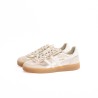 GOLA Basket Viper Metallic Trainer Gold White Gum