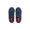 GOLA Basket Harrier Strap Trainer Navy Evergreen Deep Red