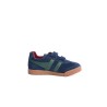 GOLA Basket Harrier Strap Trainer Navy Evergreen Deep Red