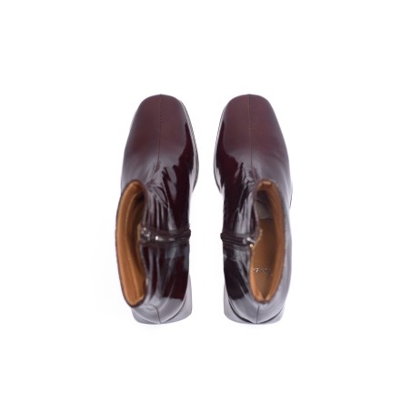 ALIWELL Boots Celie Laque Tmoro
