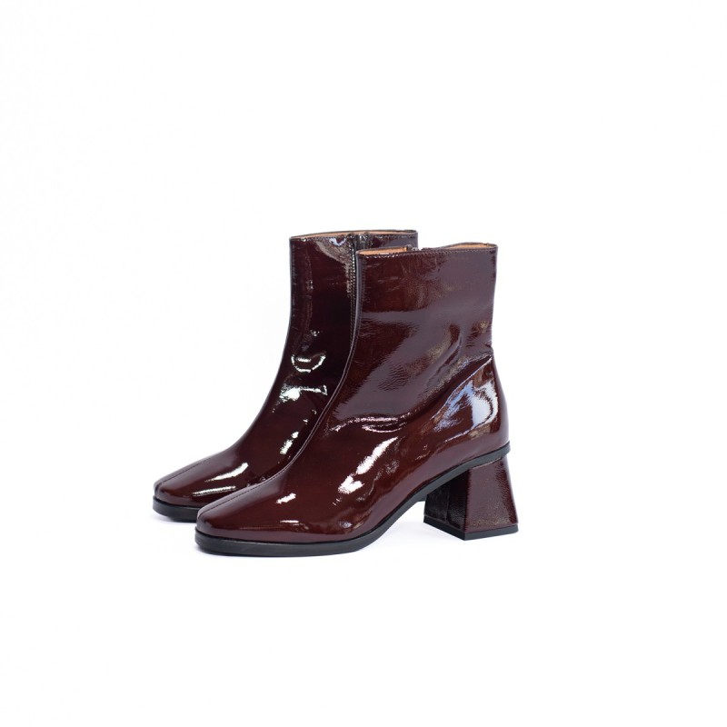 ALIWELL Boots Celie Laque Tmoro