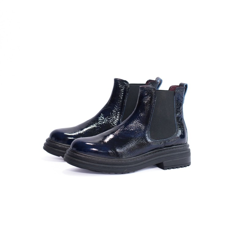 ALIWELL Chelsea Boots Laki Emaux Marine
