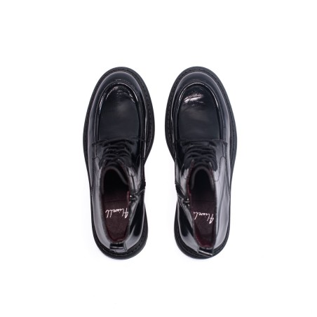 ALIWELL Bottines Moggie Naplak Noir