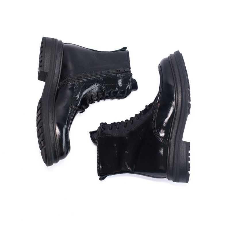 ALIWELL Bottines Moggie Naplak Noir