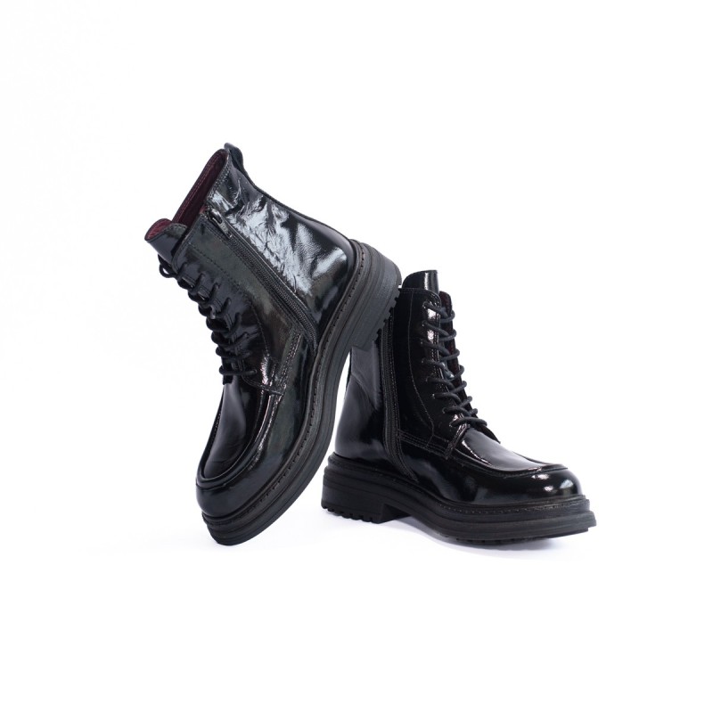 ALIWELL Bottines Moggie Naplak Noir