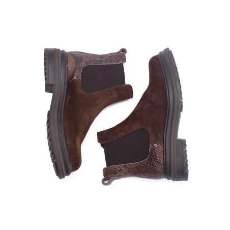 ALIWELL Chelsea Boots Laki Vel Cacao/Piton