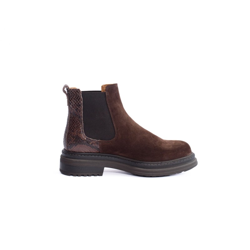 ALIWELL Chelsea Boots Laki Vel Cacao/Piton