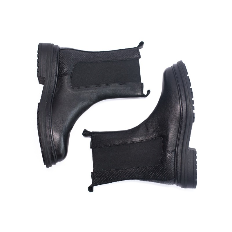 ALIWELL Chelsea Boots Kira Pully Noir/Piton
