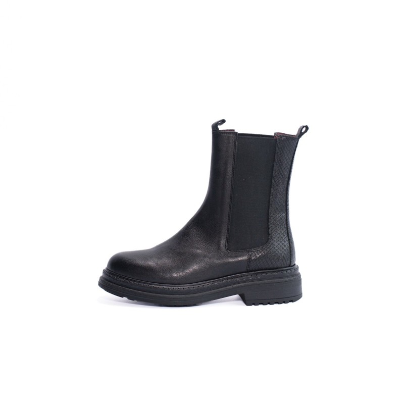 ALIWELL Chelsea Boots Kira Pully Noir/Piton