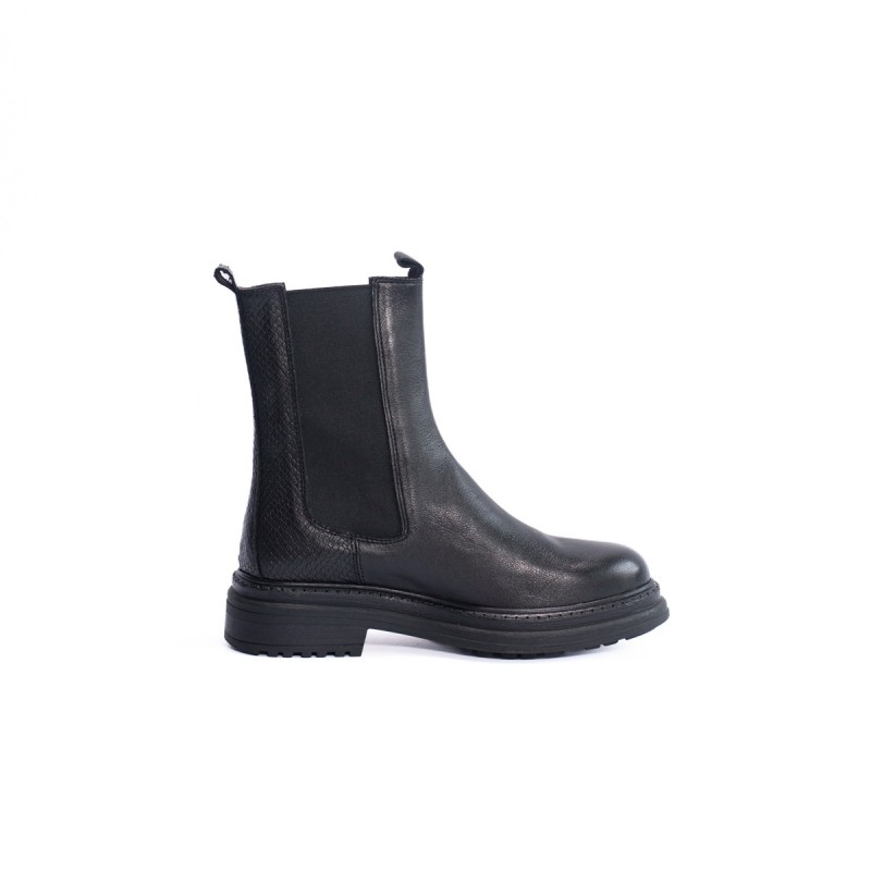 ALIWELL Chelsea Boots Kira Pully Noir/Piton
