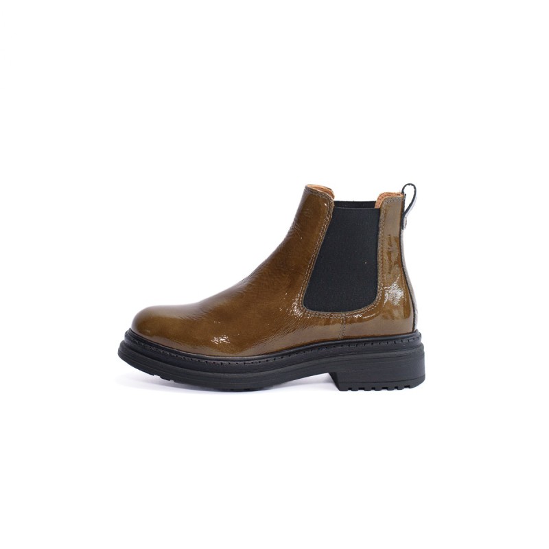 ALIWELL Chelsea Boots Laki Laque Olive