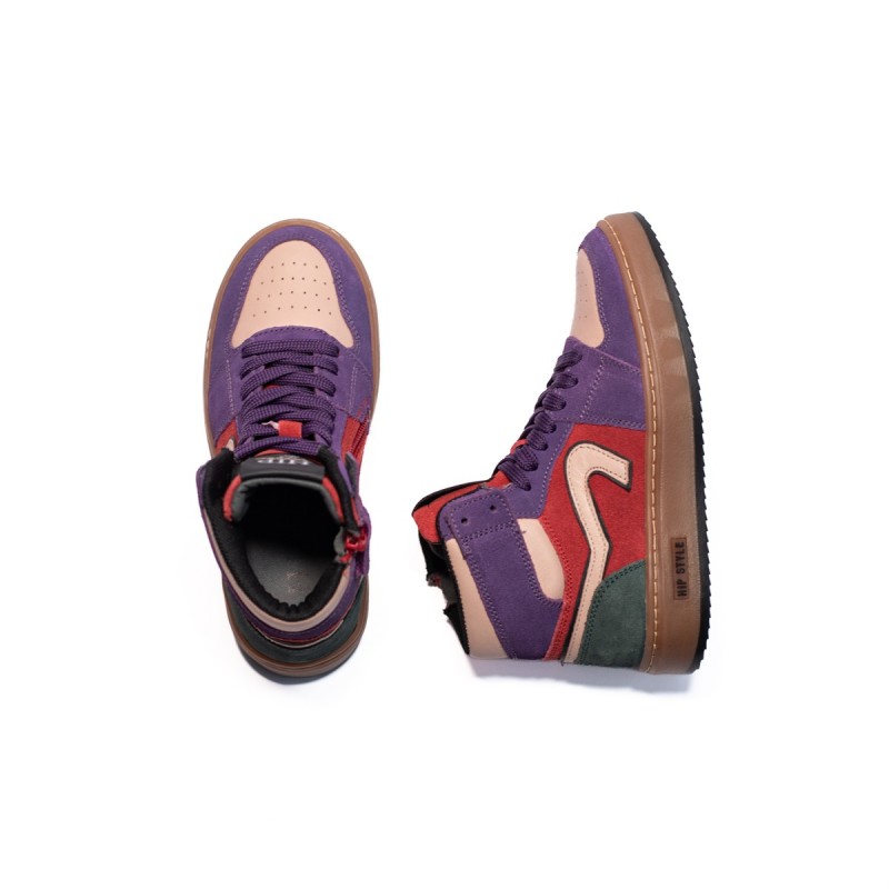 HIP Basket H1765 Purple-Combi