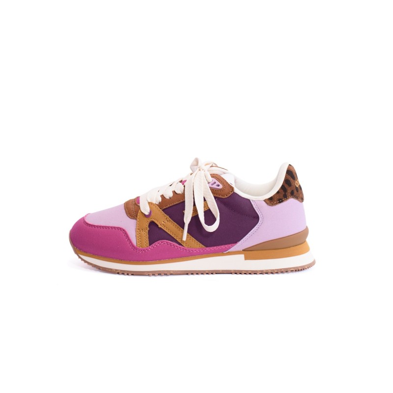 ODAJE Basket Andrée Bordeaux Lilas Camel