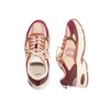ODAJE Basket Maé Bordeaux Beige Rose