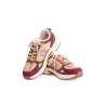 ODAJE Basket Maé Bordeaux Beige Rose