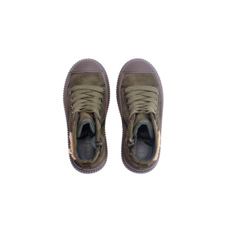 HIP Bottine H1137 Green-Combi